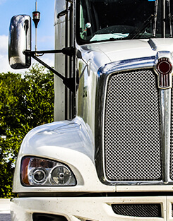 Semitruck with Repaired Engine in Oklahoma City